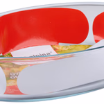 ALPINA Sütőtál borszilikát üveg 26x18x6cm 1,6L 