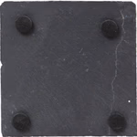 ALPINA Pohár alátét pala, 4 darabos 10x10cm 4-6mm  thumbnail 4