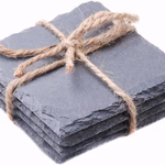 ALPINA Pohár alátét pala, 4 darabos 10x10cm 4-6mm  thumbnail 3