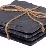 ALPINA Pohár alátét pala, 4 darabos 10x10cm 4-6mm  thumbnail 2