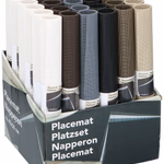 Tányéralátét 43x30cm Vinyl/PES, 6 színben, displ(36) thumbnail 1