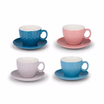 ALPINA Csésze + alátét capuccino 200ml 4 személyes 4 színben  thumbnail 2