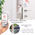 ALPINA Rezgés érzékelő 3V 3,44x4x1,5cm 1XCR2032 elem SMART  thumbnail 3