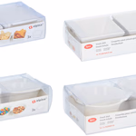 ALPINA Előétel kínáló tálkák 3 darab, kerámia, 4 féle  thumbnail 1