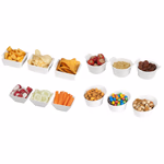 ALPINA Előétel kínáló tálkák 3 darab, kerámia, 4 féle  thumbnail 2