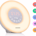 GRUNDIG Ébresztőóra+lámpa BT hangszóróval d17xh0cm; 3.7V; thumbnail 3