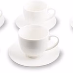 ALPINA 2x6 részes 75ml-es espresso csésze készlet, fehér thumbnail 3