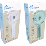 LIFETIME AIR Ventilátor kézi 4féle USB 1200mAh 7x4x17.3cm 95g