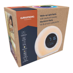 GRUNDIG Ébresztő lámpa bluetooth hangszóróval 18x8x16cm 