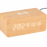 GRUNDIG Ébresztőóra vezetéknélküli töltővel 2 féle, 15x7x7cm 4xAAA elem nélkül thumbnail 2