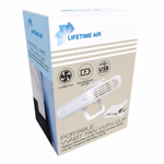 LIFETIME AIR Ventilátor kézi USB 3 sebességes 1200mAh 11.6x7x5.6cm 130gr
