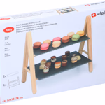 ALPINA Kínáló tálca 2 szintes 32x18x28cm 2 pala lap 12x28/18x28cm  thumbnail 1