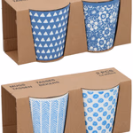 Kőagyag bögre 200ml 2db, 2 féle thumbnail 1