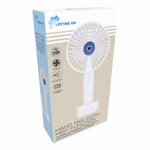 LIFETIME AIR Ventilátor permetező kézi 1200 mAh; 10,4x4,1x22cm 23ml 215gr USB