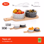 ALPINA Kínáló szett 2 részes fa tartóban 25x10x5cm  thumbnail 4