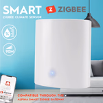 ALPINA Intelligens klíma- és páratartalom mérő - Higrométer - Zigbee - Smart Home App thumbnail 3