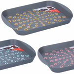 ALPINA Tálca 29,5x44x4,5cm csúszásmentes belső alj, műanyag, 3 színben  thumbnail 1