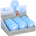 LIFETIME AIR Ventilátor hordozható összehajtható 16x8,3x4,3cm 66gr dspl12, 2xAA elemet nem tartalmaz, thumbnail 1