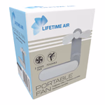 LIFETIME AIR Ventilátor hordozható, összehajtható 1200mAh 11.5x3.5x3cm 90g, tölthető USB-n keresztül, thumbnail 1