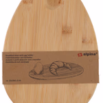ALPINA Reggeliző tálca tojástartóval bambusz 25x18cm  thumbnail 1