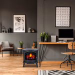 ALPINA Kandalló álló VICENZA 50x28x58cm 29LED távirányítós 2000W  thumbnail 6