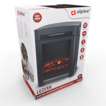 ALPINA Elektromos fűtőtest Luzern LED 1800W hőfokszabályzó 7xLED 41x26x59cm CB  thumbnail 4