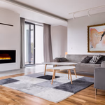 ALPINA Elektromos fali kandalló Seattle 105,5cm 2000W távirányítós hőfokszabályzó időkapcsoló 30LED 94x12x48cm C  thumbnail 3