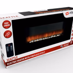 ALPINA Elektromos fali kandalló Seattle 105,5cm 2000W távirányítós hőfokszabályzó időkapcsoló 30LED 94x12x48cm C  thumbnail 1