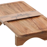 ALPINA Fa tálalótálca 30,7x15,5x6,5cm 339gr akácfa
