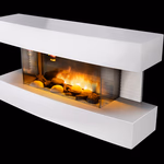 Kandalló (elektromos) fali Toronto 230V 2000W - CLASSIC FIRE thumbnail 2
