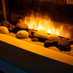 Kandalló (elektromos) fali Toronto 230V 2000W - CLASSIC FIRE thumbnail 5