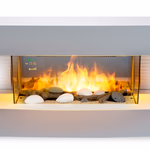 Kandalló (elektromos) fali Toronto 230V 2000W - CLASSIC FIRE thumbnail 1