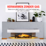 Kandalló (elektromos) fali Montreal 230V 2000 - CLASSIC FIRE thumbnail 5