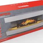 Kandalló (elektromos) fali Montreal 230V 2000 - CLASSIC FIRE thumbnail 8