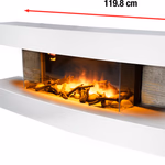 Kandalló (elektromos) fali Montreal 230V 2000 - CLASSIC FIRE thumbnail 6