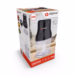 ALPINA Aprítógép fekete 200W, 360ml műanyag tállal thumbnail 1