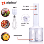 ALPINA Botmixer szett 400W, 2 sebesség, 500ml thumbnail 2
