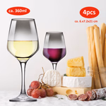 ALPINA Borospohár füst hatású 360ml 4db  thumbnail 5