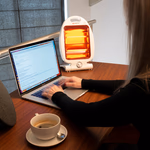 ALPINA Hősugárzó Quartz 800W biztonsági kikapcsoló 2 fokozat 400W/800W 23x17x35cm CB  thumbnail 1