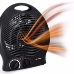 ALPINA Fűtőventilátor 2000W fekete biztonsági kikapcsoló 2 fokozat 1000W/2000W 22x13x27cm CB  thumbnail 3