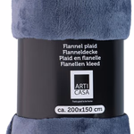 ARTICASA Takaró flanel 200x150cm kék - 
