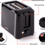 ALPINA Kenyérpirító 700W, fekete thumbnail 4