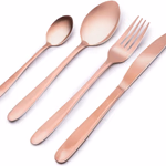 ALPINA rozsdamentes acél Evőeszköz készlet 16db-os, réz színű thumbnail 1