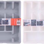 ALPINA Evőeszköz tároló 36,5x27,5x4cm bővíthető, műanyag, 2 színben  thumbnail 1