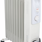 ALPINA Olajradiátor 2000W 9 tagú 120mm 3 fokozat hőfokszabályzó 23,5x40x55cm thumbnail 1