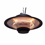 ALPINA halogén hősugárzó lámpa 1500W Távirányítós 42,5x25cm IP44 thumbnail 2