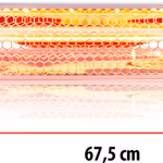 ALPINA Teraszfűtés - Elektromos - Beltéri és Kültéri - Infravörös - Távirányítóval - 2000W - IP55 thumbnail 5