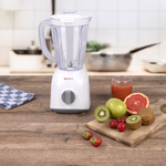 ALPINA turmixgép 1,5L 400W 2 sebesség, 4 rozsdamentes acél penge, fehér thumbnail 1