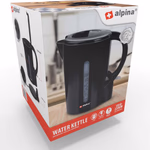 ALPINA Vízforraló műa. 1,7 Liter 2200W, fekete thumbnail 4