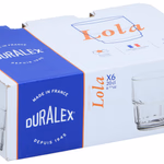 DURALEX Üvegpohár 200ml 6 darab